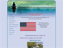 Tablet Screenshot of collegevilleyogabar.com
